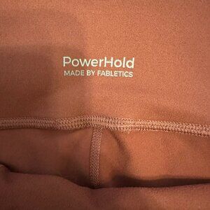 Fabletics On-The-Go PowerHold® High-Waisted Legging Chestnut XL Regular 27”